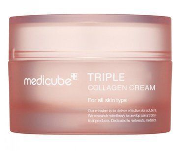 Зволожувальний крем з колагеном та гіалуроновою кислотою Medicube Triple Collagen Cream 4.0 50 ml 8800256114313 фото