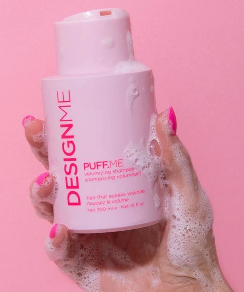 Зволожуючий шампунь для надання об'єму волоссю PUFF.ME Volumizing Shampoo DESIGN.ME 300 ml 8000 фото