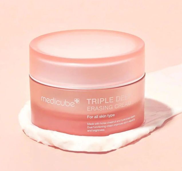 Зволожувальний крем з колагеном та гіалуроновою кислотою Medicube Triple Collagen Cream 4.0 50 ml 8800256114313 фото