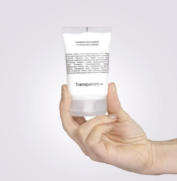 Зволожувальний відновлювальний крем для обличчя Transparent Lab Barrier Restoring Hydrating Cream 50 ml 8436585434015 фото