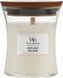 Ароматична свічка з дерев'яним гнітом White Honey Woodwick 85 g 5038581077840 фото 2