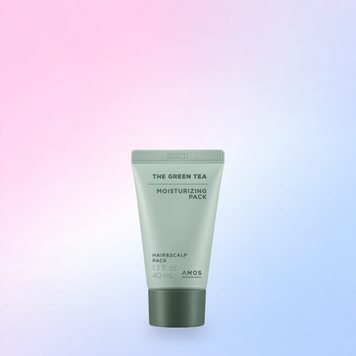 Зволожувальна маска для волосся AMOS Professional The Green Tea Moisturizing Pack 40 ml 8801675615269 фото