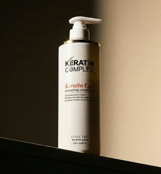 Кондиціонер для гладкості неслухняного волосся Keratine Queen 750 ml 3209 фото