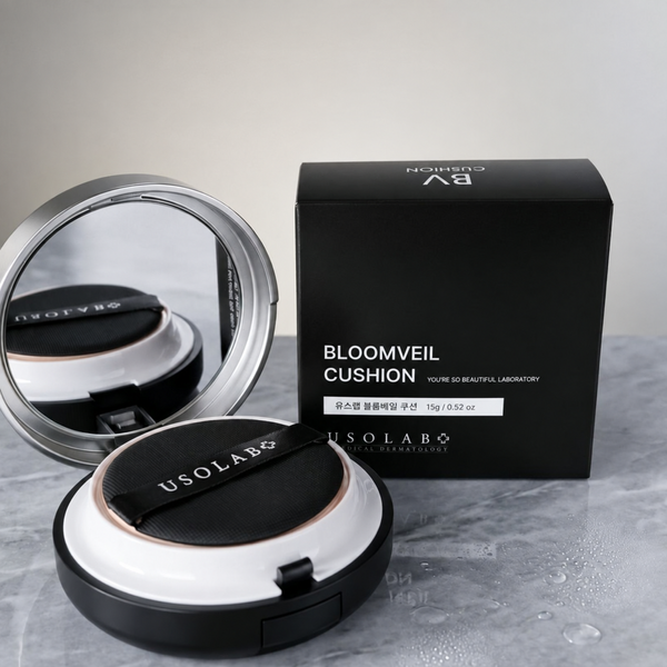 Тональний кушон з полінуклеотидами Bloomveil Cushion USOLAB 15 ml u-c1 фото