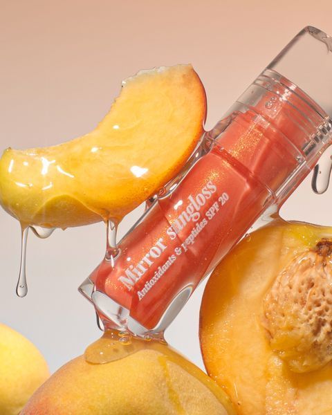 Сонцезахисний блиск для губ Mirror Sungloss Sparkling Bellini SPF 20+ PA++ Hugs 5,5 ml 0209 фото