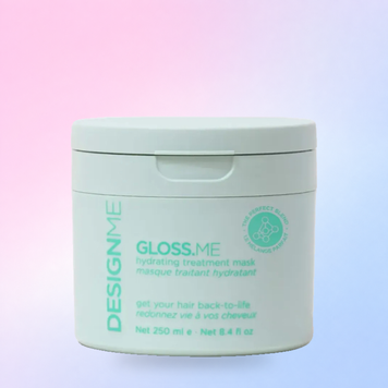 Зволожувальна та зміцнююча маска GLOSS.ME HYDRATING TREATMENT MASK DESIGN.ME 250 ml 8016 фото