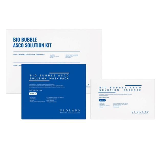 Набір для карбоксітерапії Bio Bubble Asco Solution Kit 5 процедур USOLAB 8809801695819 фото