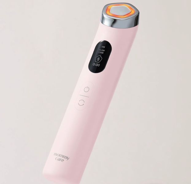 Багатофункціональний апарат для догляду за шкірою обличчя Mommy Care Penta Prime Pink Edition  8800253029863 фото
