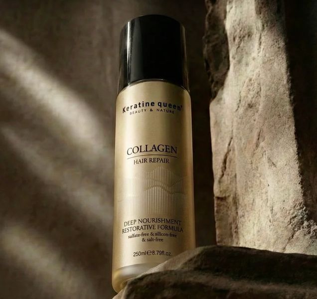 Спрей для блиску тьмяного волосся Keratine Queen 250 ml 3216 фото
