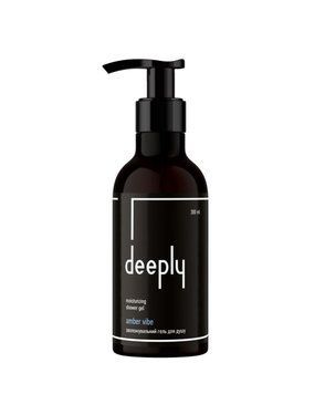 Зволожувальний гель для душу deeply Amber Vibe Moisturizing Shower Gel 300 ml 4820200424675 фото