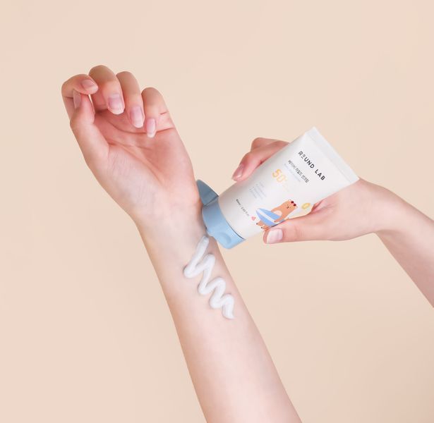 Дитячий сонцезахисний крем ROUND LAB Baby Mild Sunscreen 60 ml 5004 фото