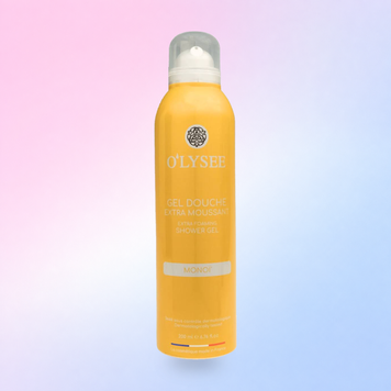 Очищуюча гель-піна для душу O'LYSEE Extra Foaming Shower Gel MONO&Iuml; 200 ml 3520710011419 фото