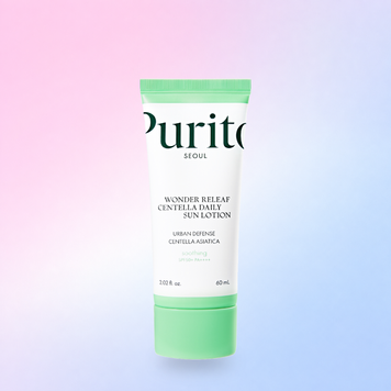 Сонцезахисний лосьйон з центеллою Purito Seoul Wonder Releaf Centella Daily Sun Lotion 60 ml 8809563103072 фото
