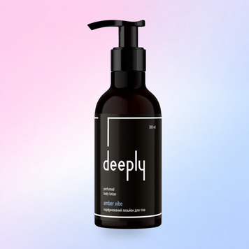 Парфумований лосьйон для тіла Deeply Perfumed Body Lotion Amber Vibe 300ml 4820200424644 фото