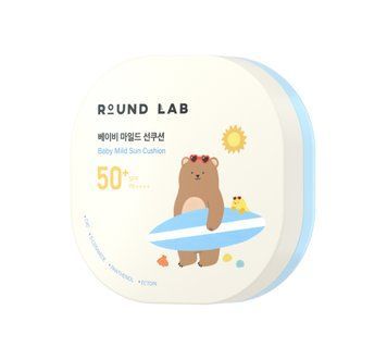 Дитячий сонцезахисний кушон ROUND LAB Baby Mild Sun Cushion 16 g 5007 фото