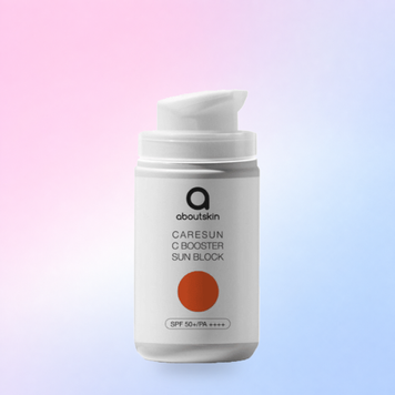 Антиоксидантний сонцезахисний крем С Caresun C Booster Sun Block SPF50+/PA++++ Aboutskin 30 ml 6125 фото