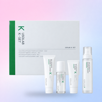 Набір засобів з вітаміном К та пептидамиK-set Usolab (Mist+Ampoule+Cleanser +Cream) UL096 фото