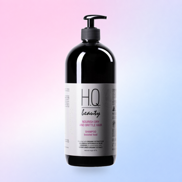 Шампунь для сухого та ламкого волосся Nourish Dre and Brittle Hair Shampoo H.Q.BEAUTY 950 ml 7640176592362 фото