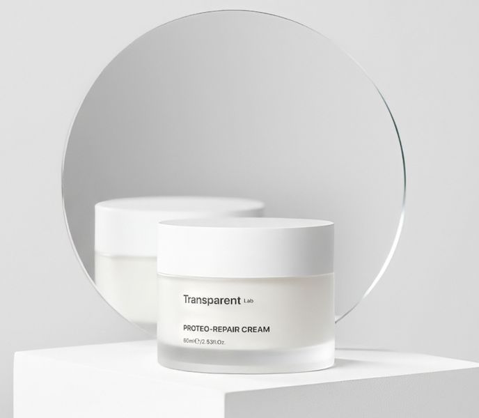 Відновлюючий крем для обличчя Proteo-Repair Cream Transparent Lab 60 ml 215578 фото