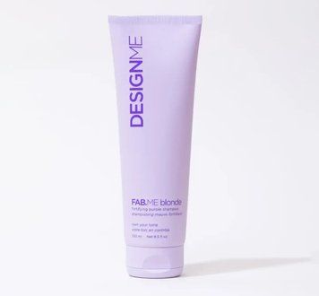 Зміцнювальний фіолетовий шампунь для блонду FAB.ME BLONDE FORTIFYING PURPLE SHAMPOO DESIGN.ME 250 ml 8029 фото