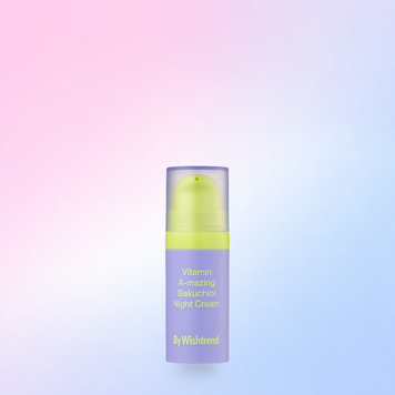 Нічний крем з ретинолом та бакучіолом BY WISHTREND Vitamin A-mazing Bakuchiol Night Cream 30 мл 8809572891328 фото