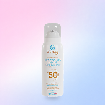 Сонцезахисний крем для обличчя та тіла Olysee SPF 50 Facial Sunscreen 75 ml 3520710011570 фото