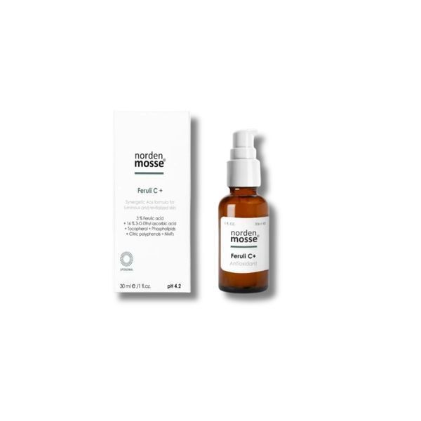 Cироватка для обличчя з феруловою кислотою та вітаміном С Norden Mosse Feruli C+ 30 ml 9006 фото