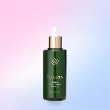 Відновлююча ампульна сироватка з полінуклеотидами PDRN TERRAZEN PDRN TOTAL RENEW AMPOULE 50 ml 8809263868448 фото