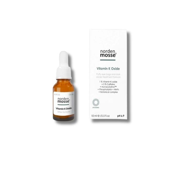 Сироватка для зони навколо очей з вітаміном К та кофеїном Norden Mosse Vitamin K Oxide 15 ml 9011 фото