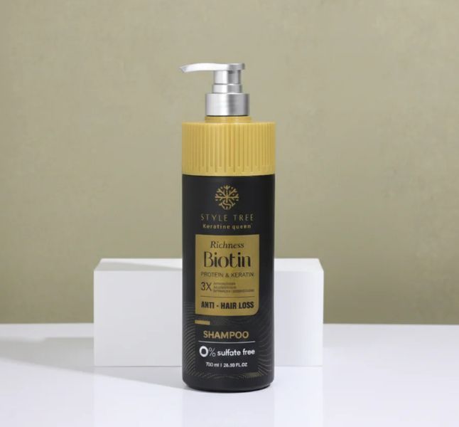 Шампунь для зміцнення та відновлення волосся Keratine Queen 750 ml 3229 фото
