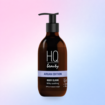 Еліксир для тіла з молочним протеїном Argan Edition H.Q.BEAUTY 250 ml 7640176597459 фото