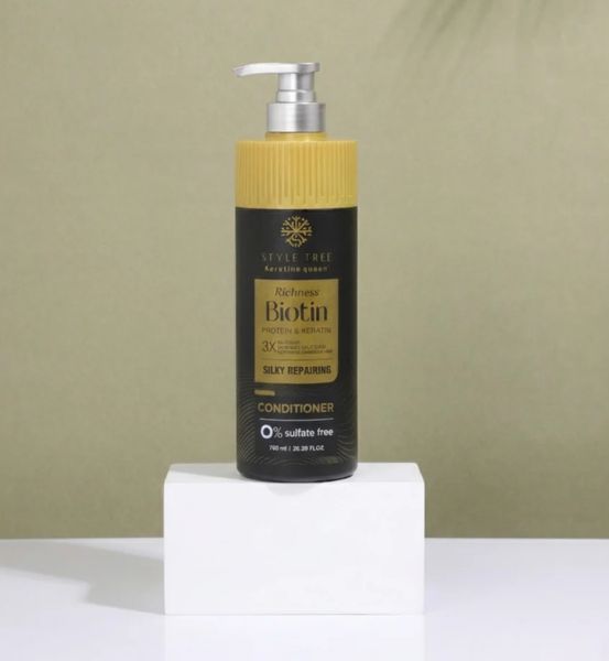 Кондиціонер для зміцнення та відновлення волосся Keratine Queen 750 ml 3230 фото