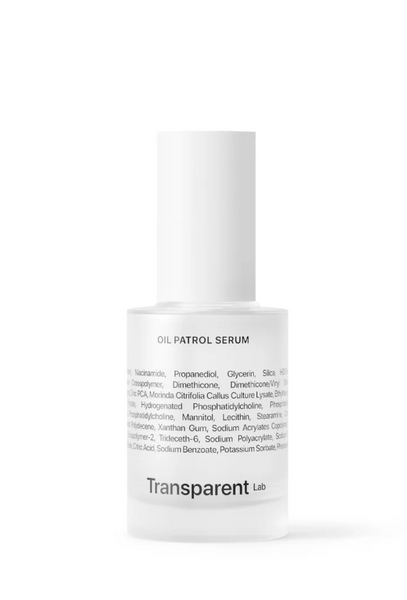 Transparent Lab Oil Patrol Serum