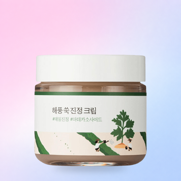 Заспокійливий крем з морським полином ROUND LAB Mugwort Calming Cream 8809738605721 фото