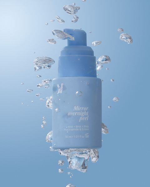 Нічна мультикислотна пілінг-сироватка Mirror overnight peel Hugs 30 ml 0203 фото