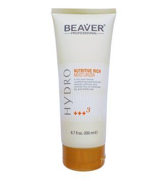 Живильний інтенсивний крем-зволожувач для сухого і пористого волосся Beaver Hydro Nutritive Rich Mousturizer 200 ml 680 фото