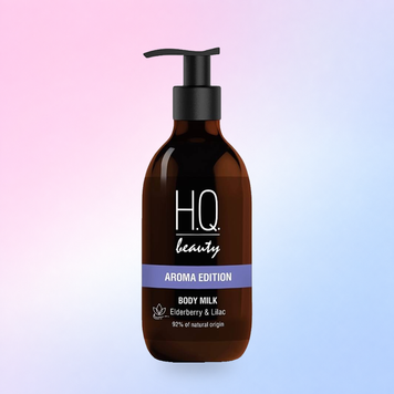 Молочко для тіла з бузиною та бузком Aroma Edition H.Q.BEAUTY 250 ml 7640176597534 фото
