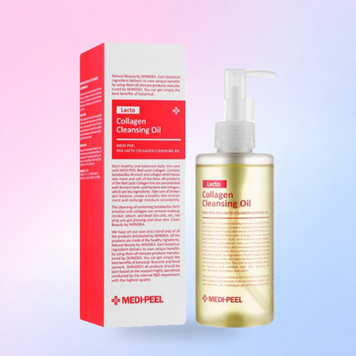 Гідрофільна олія для обличчя з лактобактеріями Medi-Peel Red Lacto Collagen Cleansing Oil 200 ml 8809409347493 фото