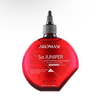 Рідкий пре-шампунь для шкіри голови Aromase 5&alpha; Juniper Scalp Purifying Liquid Shampoo Charming care 260 ml 4972 фото