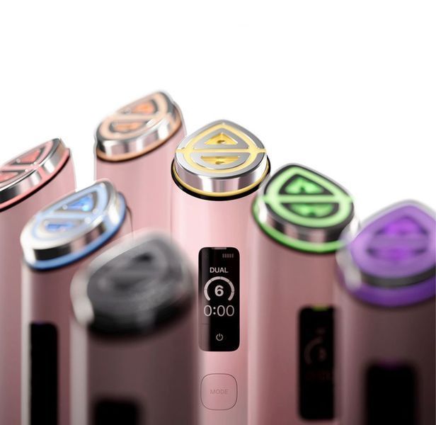 Пристрій для домашнього догляду за шкірою 6 в 1 Medicube AGE-R Booster Pro X2(Pink,рожевий) 8800289468735 фото
