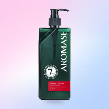 Шампунь для тонкого та ослабленого волосся з екстрактом троянди Aromase Anti-Hair Loss Rose Essential Shampoo 400 ml 4701 фото