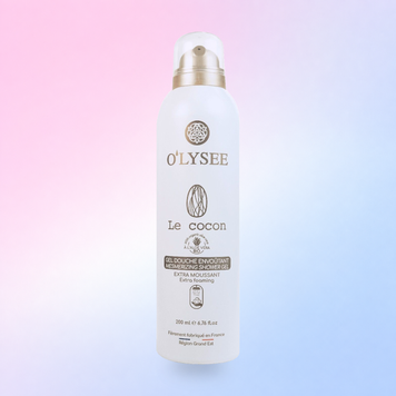 Гель-піна для душу O'LYSEE Extra Foaming Shower Gel Le Сocon 200 ml 3520710005975 фото