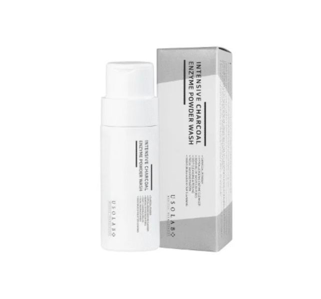 Ензимна пудра для вмивання з деревним вугіллям Usolab Intensive Charcoal Enzyme Powder Wash 50 g  238466 фото