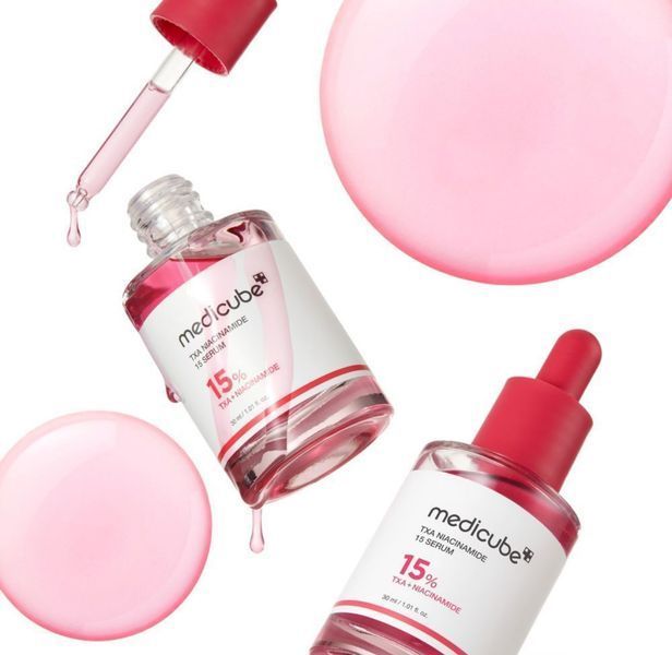 Освітлювальна сироватка з транексамовою кислотою та ніацинамідом Medicube TXA Niacinamide 15 Serum 30 ml 8800256119134 фото