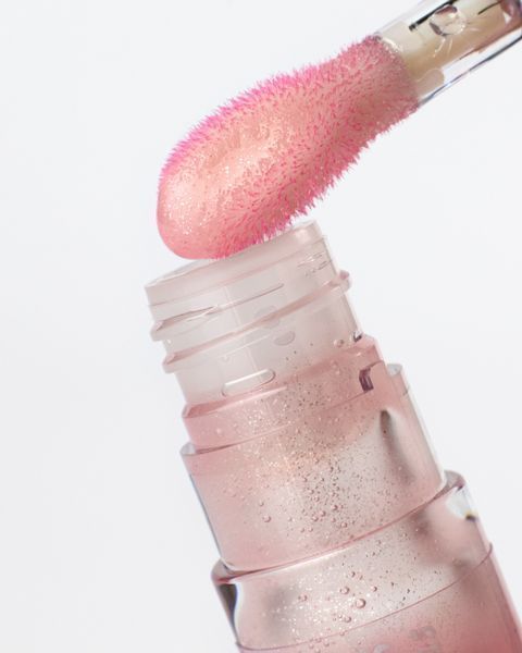 Сонцезахисний блиск для губ Mirror Sungloss Antioxidants & Peptides Heated Cherry SPF 20+ PA++ Hugs 5.5 ml 0207 фото