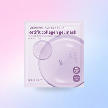 Гідрогелева маска з колагеном та ретинолом Needly Retifit Collagen Gel Mask 8809455424148 фото