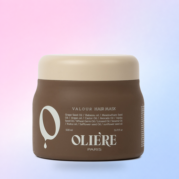 Маска для глибокої реконструкції і зміцнення волосся OLIERE PARIS Valour Hair Mask 500 ml 1811 фото