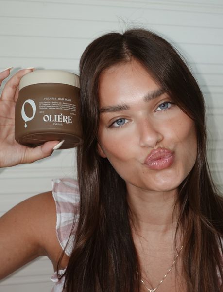 Маска для глибокої реконструкції і зміцнення волосся OLIERE PARIS Valour Hair Mask 500 ml 1811 фото